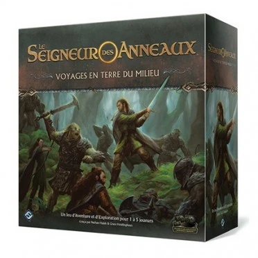 Acheter Le Seigneur des Anneaux - Voyages en Terre du Milieu - Jeu de société - Fantasy Flight Games