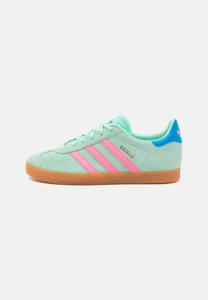 GAZELLE UNISEX - Baskets basses - clear mint/bliss pink/bright blue