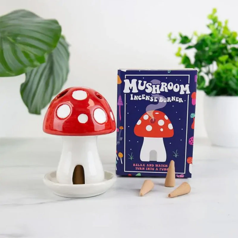 Brûleur d'encens Champignon