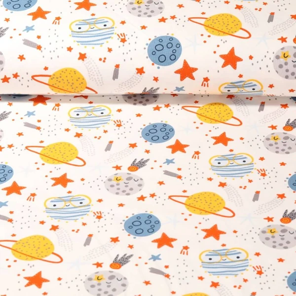 Sweat d′été - French Terry Espace Blanc Structure bouclée