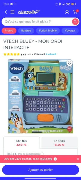 Ordinateur de Bluey