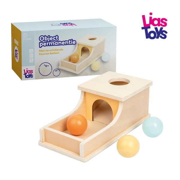 Boite montessori permanence de l'objet - idéal pour la période de l'angoisse de la séparation