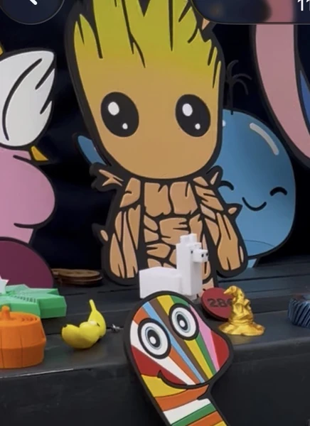 Décoration artisanale en bois groot