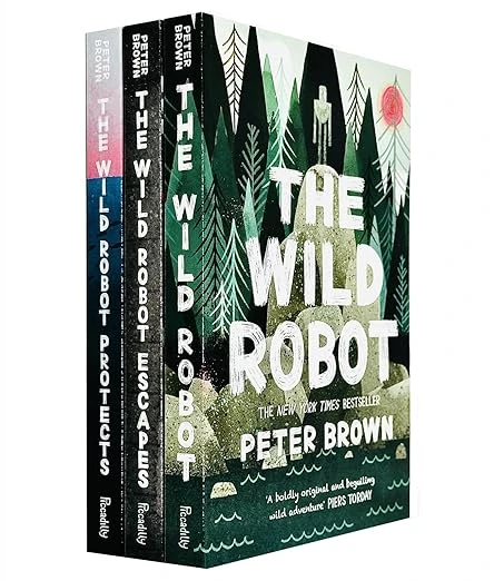 Piccadilly Press UK Ltd Collection de Livres The Wild Robot Series 3 (The Wild Robot, The Wild Robot Escapes et The Wild Robot Protects) Broché – 1 janvier 2023