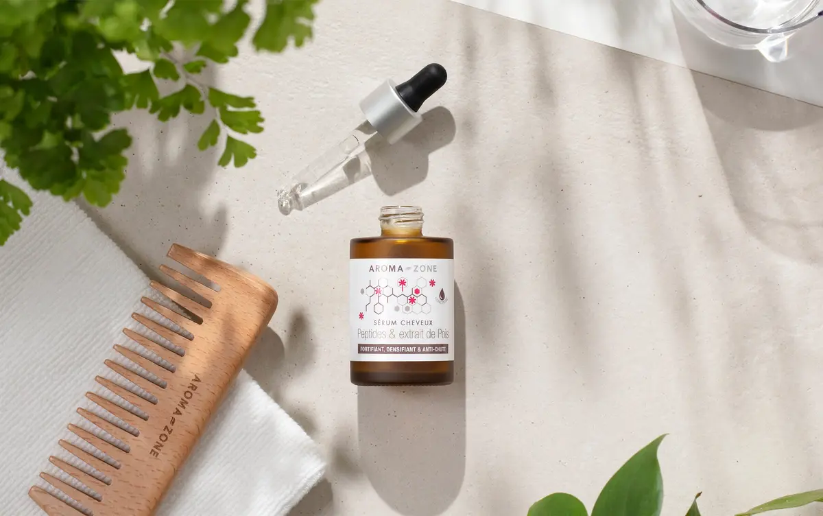 Sérum cheveux anti-chute Peptides & extrait de pois