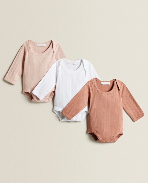 BODY MAILLE LÂCHE (LOT DE 3)