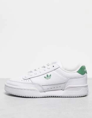 adidas Originals - Court Super - Baskets - Blanc et vert