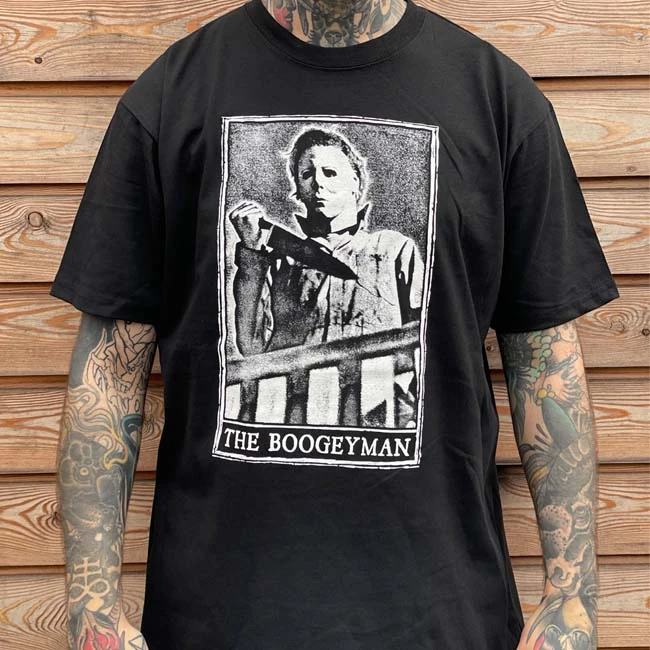 Halloween Myers Knife Tarot T-Shirt