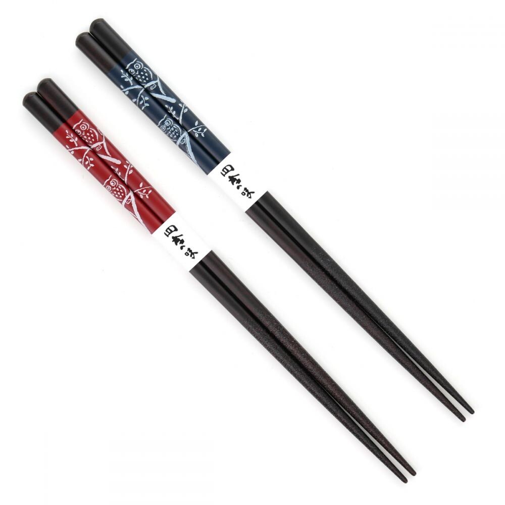 Baguettes japonaises en bois TENMARU FUKURÔ