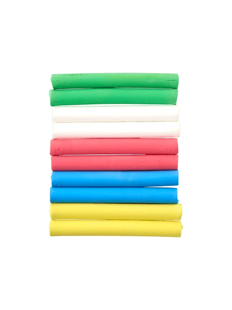 Craie | 8 cm. 10 pièces. | Multi