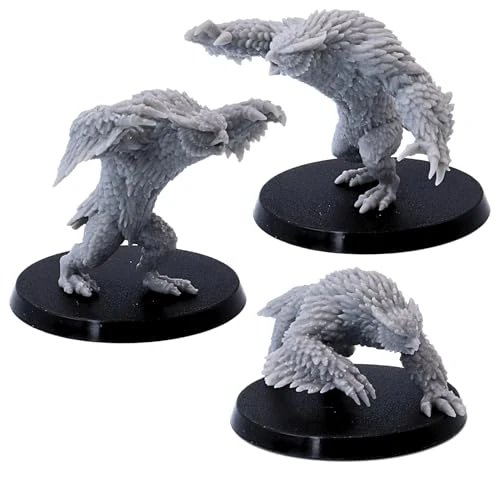 Forged Terrain Owlbear Figurine miniature Donjons et Dragons 28 mm Jeu de rôle Fantasy Mini