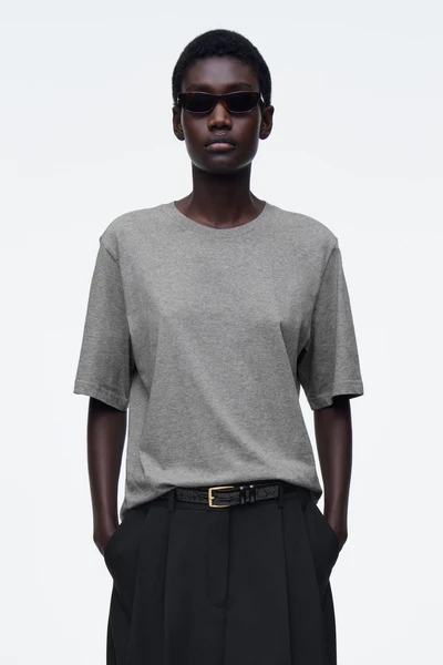 T-SHIRT DÉCONTRACTÉ EN COTON