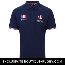 Polo France Coupe Du Monde De Rugby France 2023 Bleu - Sportfolio