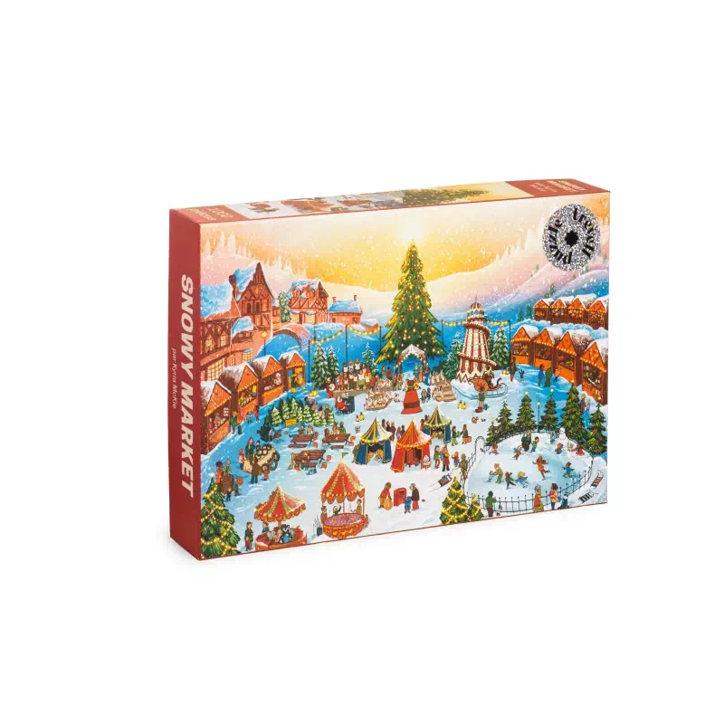 Puzzle Snowy Market - Trevell - 1000 pièces