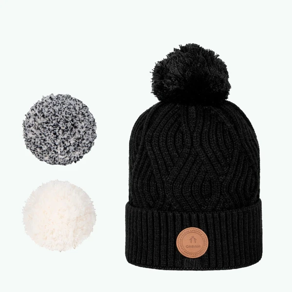 Bonnet Yellow Bird Noir