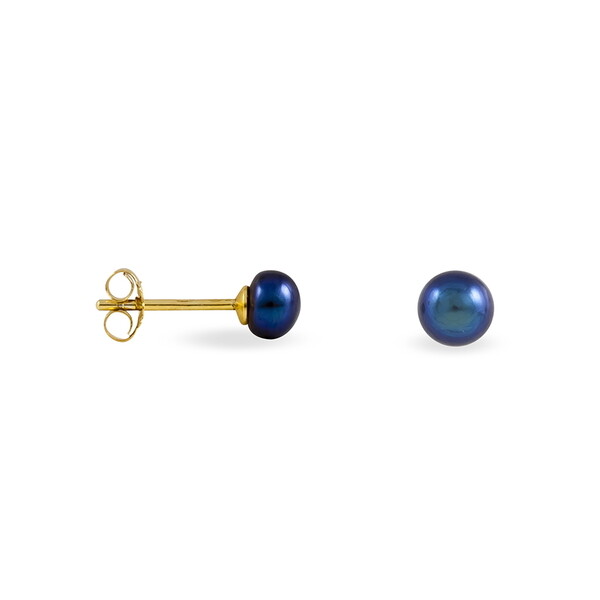 Boucles d'Oreilles Or Perle de Culture