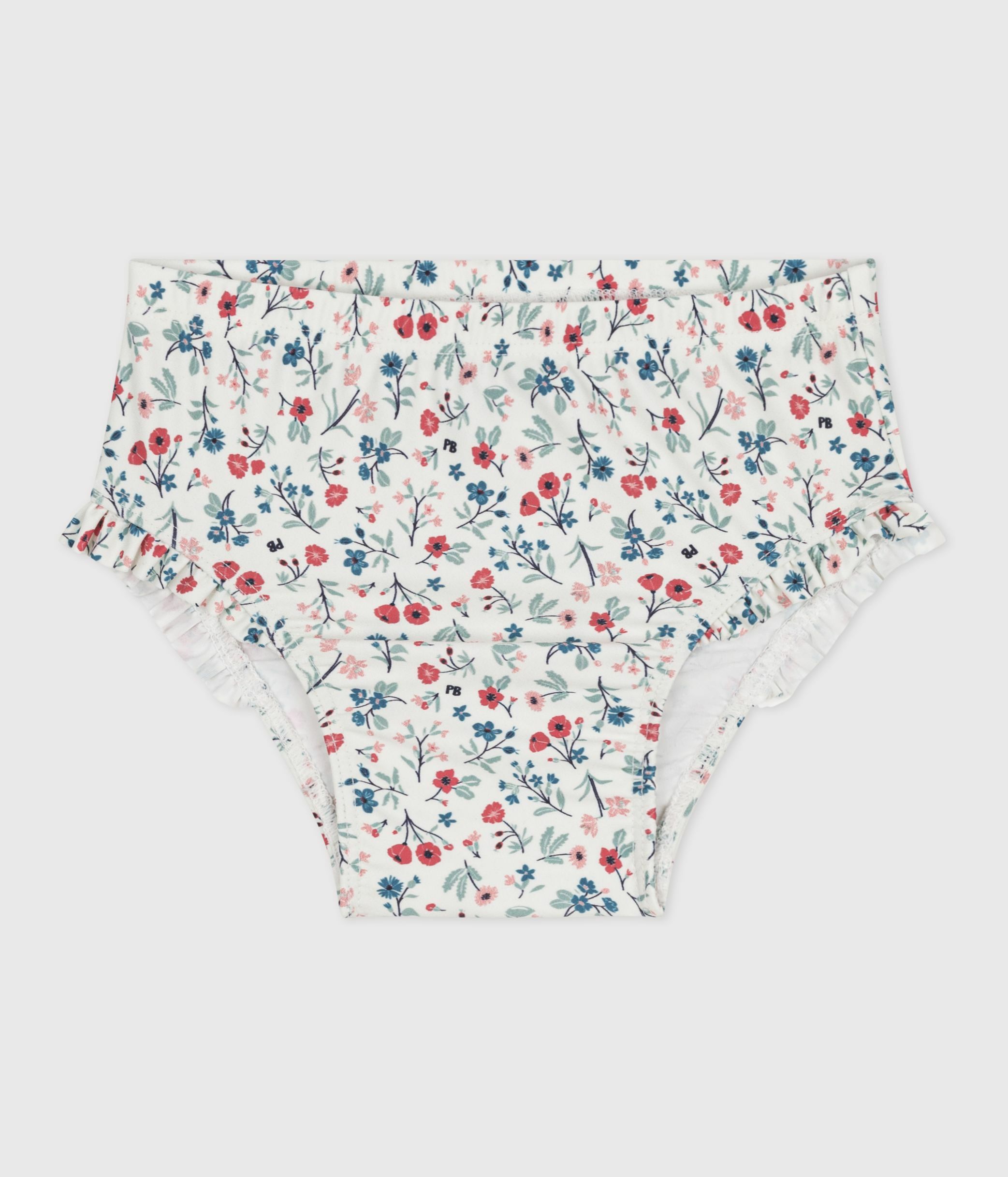 Culotte de bain bébé à volants, imprimée à fleurs Votre wishlist