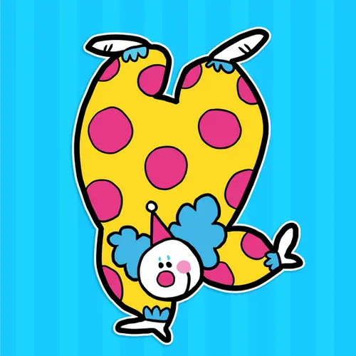 Handstand Enamel Pin