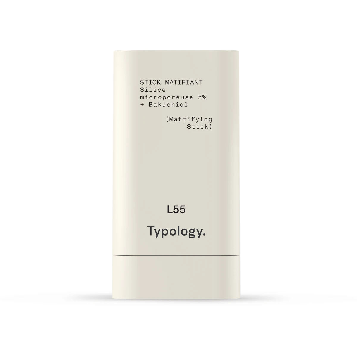 Stick matifiant — Silice microporeuse 5% + Bakuchiol
