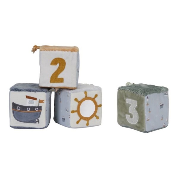 Lot de 4 cubes | Baie des marins - Little Dutch
