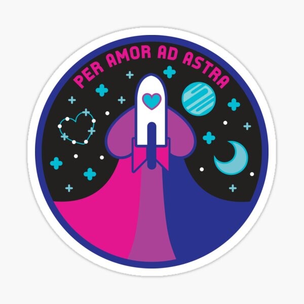  aux étoiles!" | Sticker
