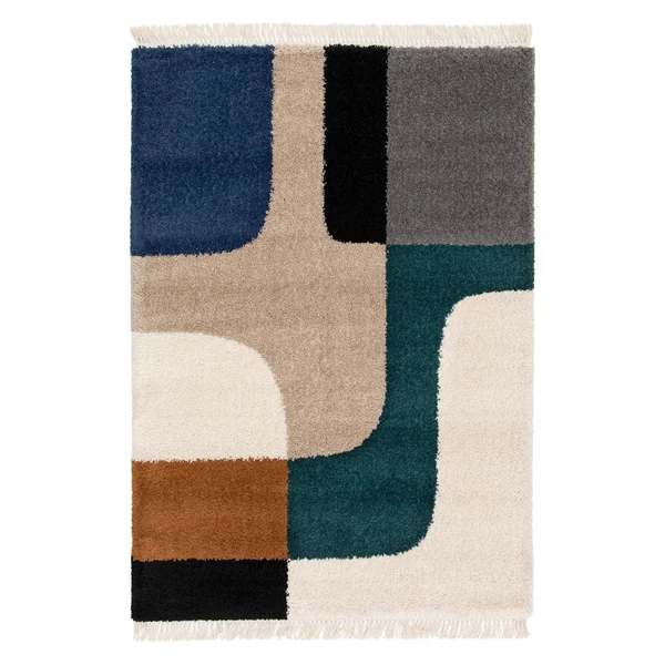 Tapis à franges doux et raffiné ODYSSEY