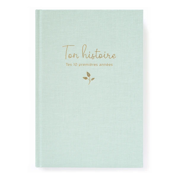 Livre souvenirs de bébé, de la conception à ses 10 ans