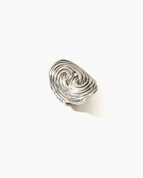Bague Swirl en argent