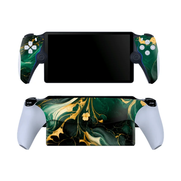 Skin PlayStation Portal - Royal Green-Gold