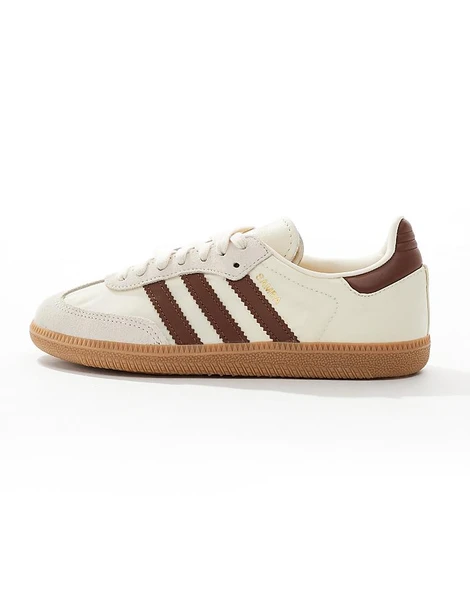 adidas Originals - Samba OG - Baskets - Crème et marron