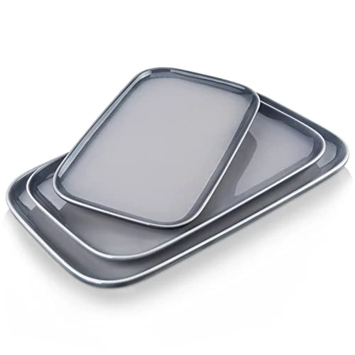 Lot de 3 Plateaux de Service 
