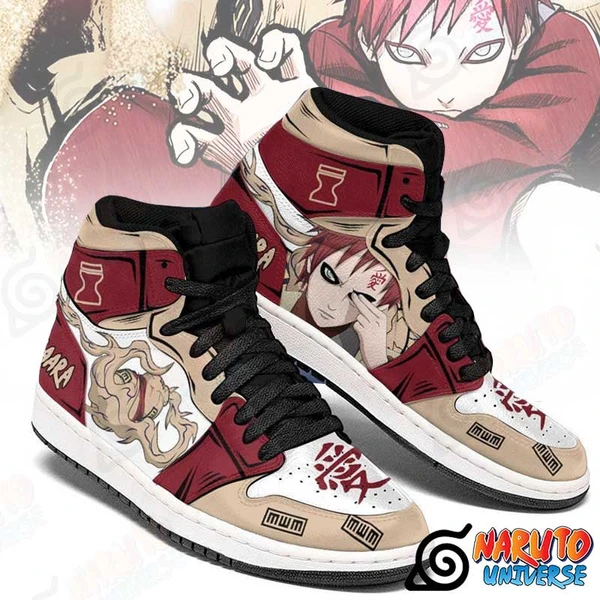 Gaara Shoes Custom Sneakers New Design 2022 | Naruto Universe