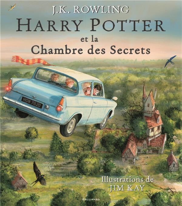 Harry Potter T.2 ; Harry Potter et la chambre des secrets - J. K. Rowling, Jim Kay - Gallimard-jeunesse - Grand format - Librairie Durance NANTES