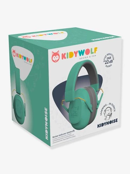 Casque antibruit Kidynoise - KIDYWOLF - vert, Puériculture