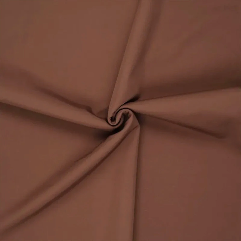 Tissu softshell déperlant chocolat doublé micro polaire | Tissu pour couture de vêtements de pluie ou de sport