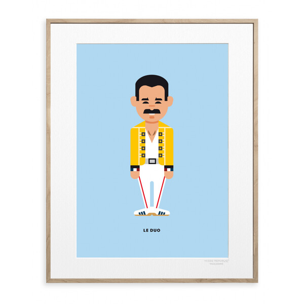 Portrait Freddie Mercury