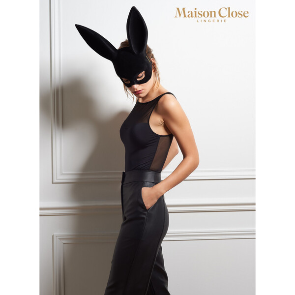 Masque Lapin avec pompon - Maison Close