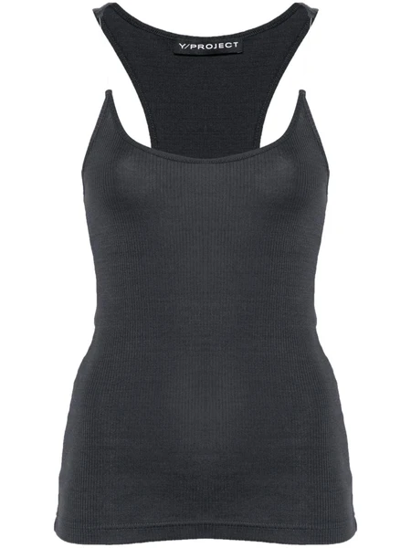 débardeur nervuré Invisible Strap