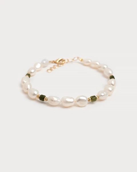 Bracelet TARANGA – Perles & jade