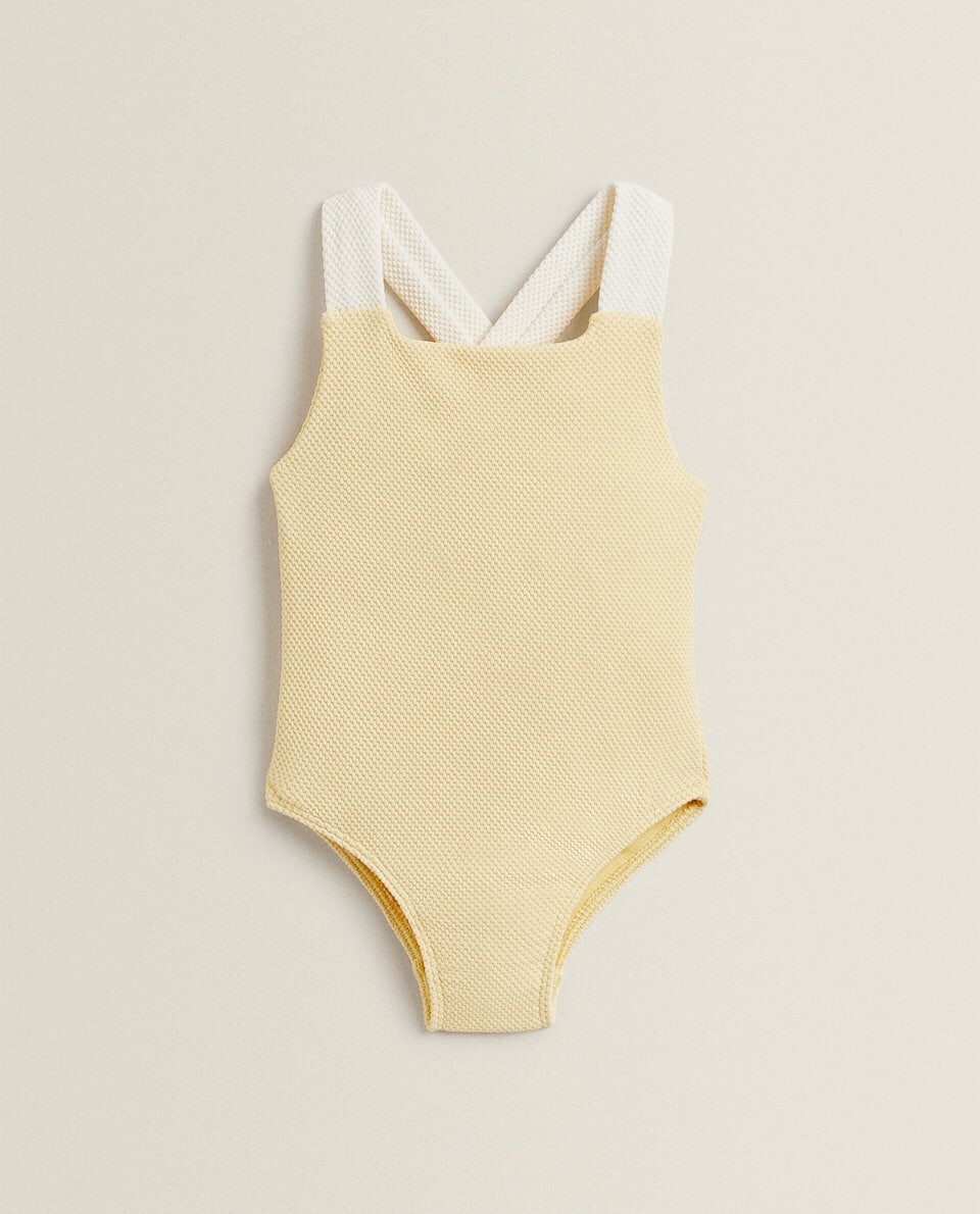 MAILLOT DE BAIN PIQUÉ