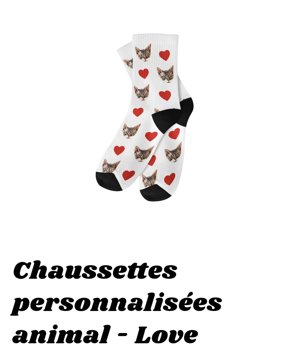 Chaussettes personnalisées Athéna