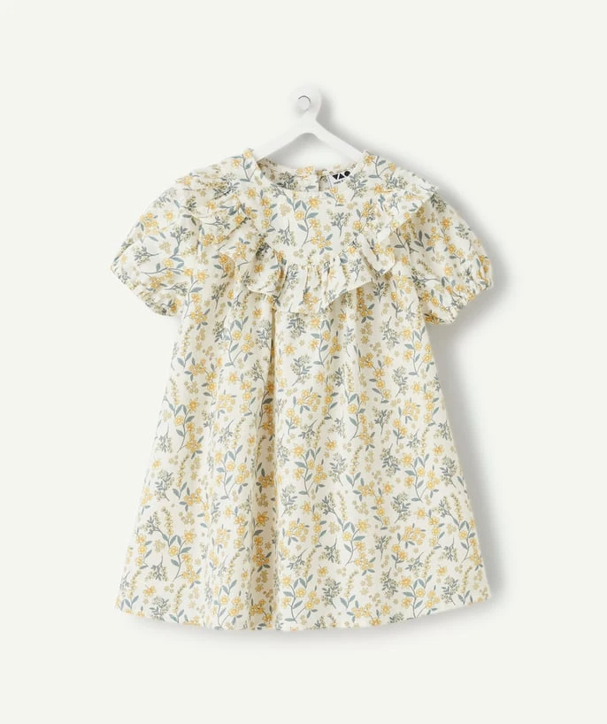 Robe avec bloomer bébé fille imprimé floral