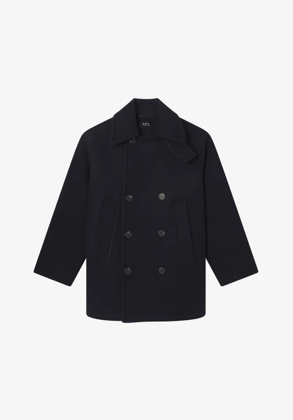 Caban en laine recyclée.