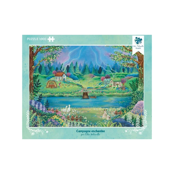 Campagne enchantée - 1 000 pièces puzzle