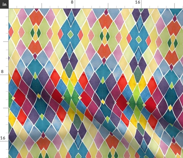 cestlaviv_DIAMONDs Fabric | Spoonflower