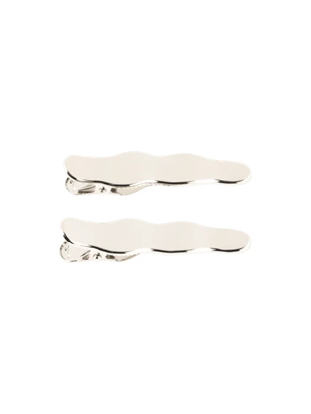 Pinces à cheveux | 2 pièces. | Silver