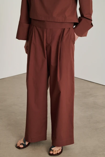 PANTALON DEVY ROUGE