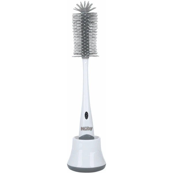 Nûby Goupillon pour biberon silicone fixation blanc | roseoubleu.fr