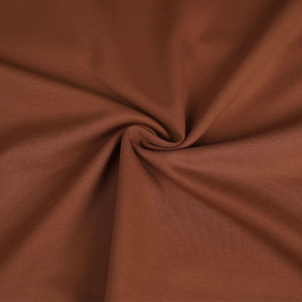 Tissu jersey maille Milano de viscose coconut | Pour couture d'habits stretch : tee-shirt ou robe