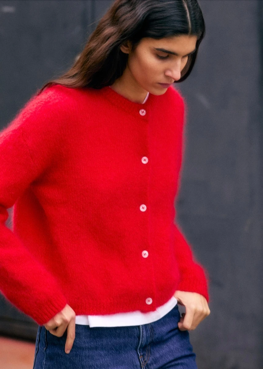 Cardigan Mohair Olivia